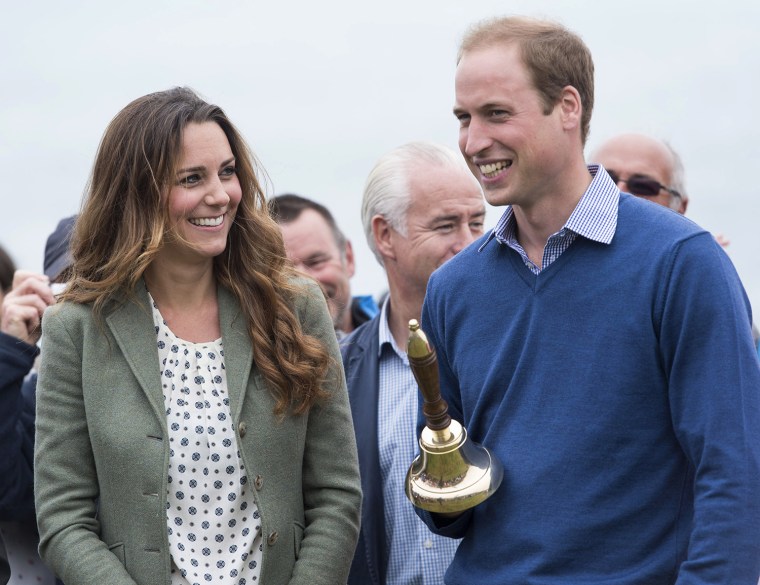 Image: The Duke And Duchess Of Cambridge Start The Ring O'Fire Anglesey Coastal Ultra Marathon